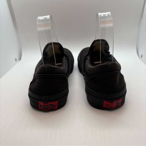Vans Black Slip-On Sneakers Casual Comfort - Picture 5 of 5